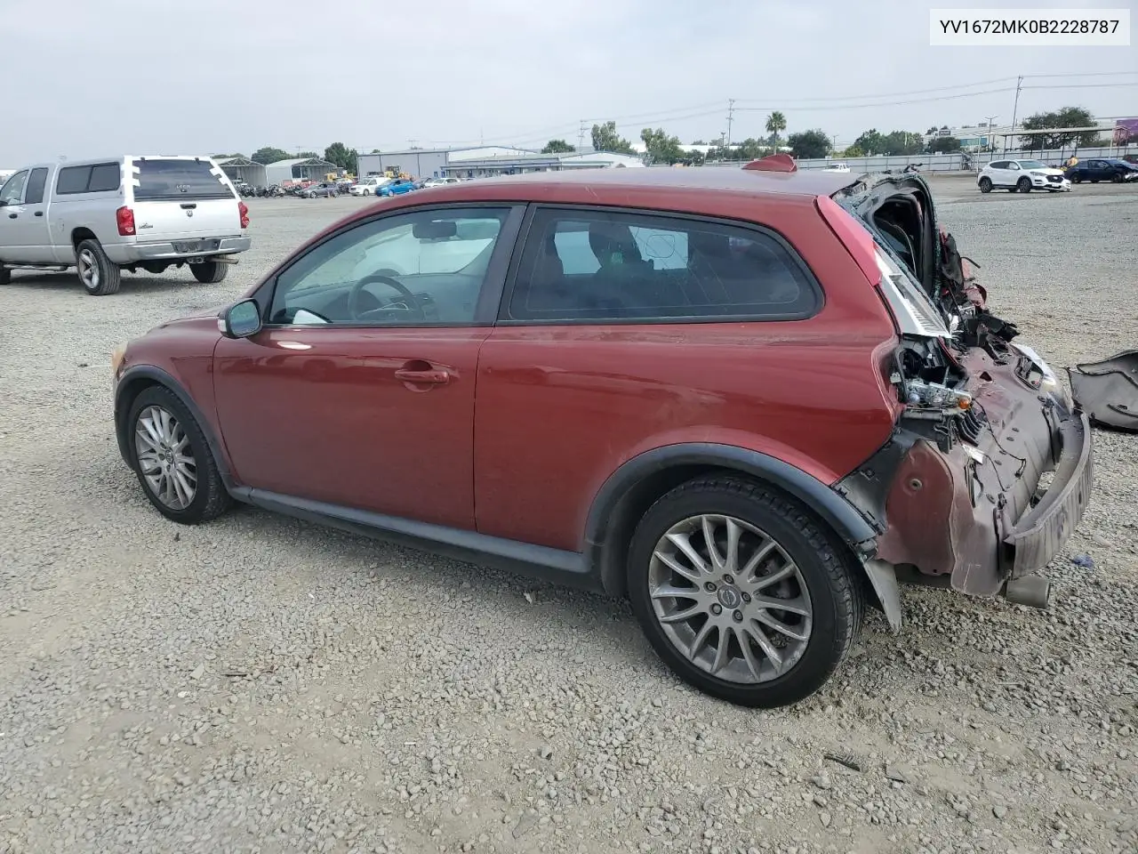 2011 Volvo C30 T5 VIN: YV1672MK0B2228787 Lot: 61807565