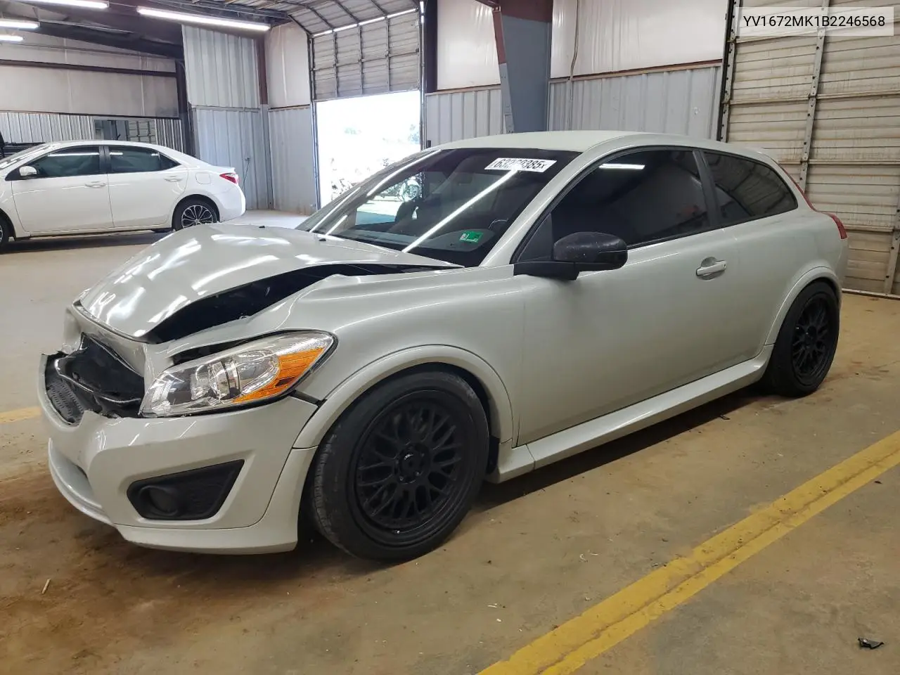 2011 Volvo C30 T5 VIN: YV1672MK1B2246568 Lot: 63269385