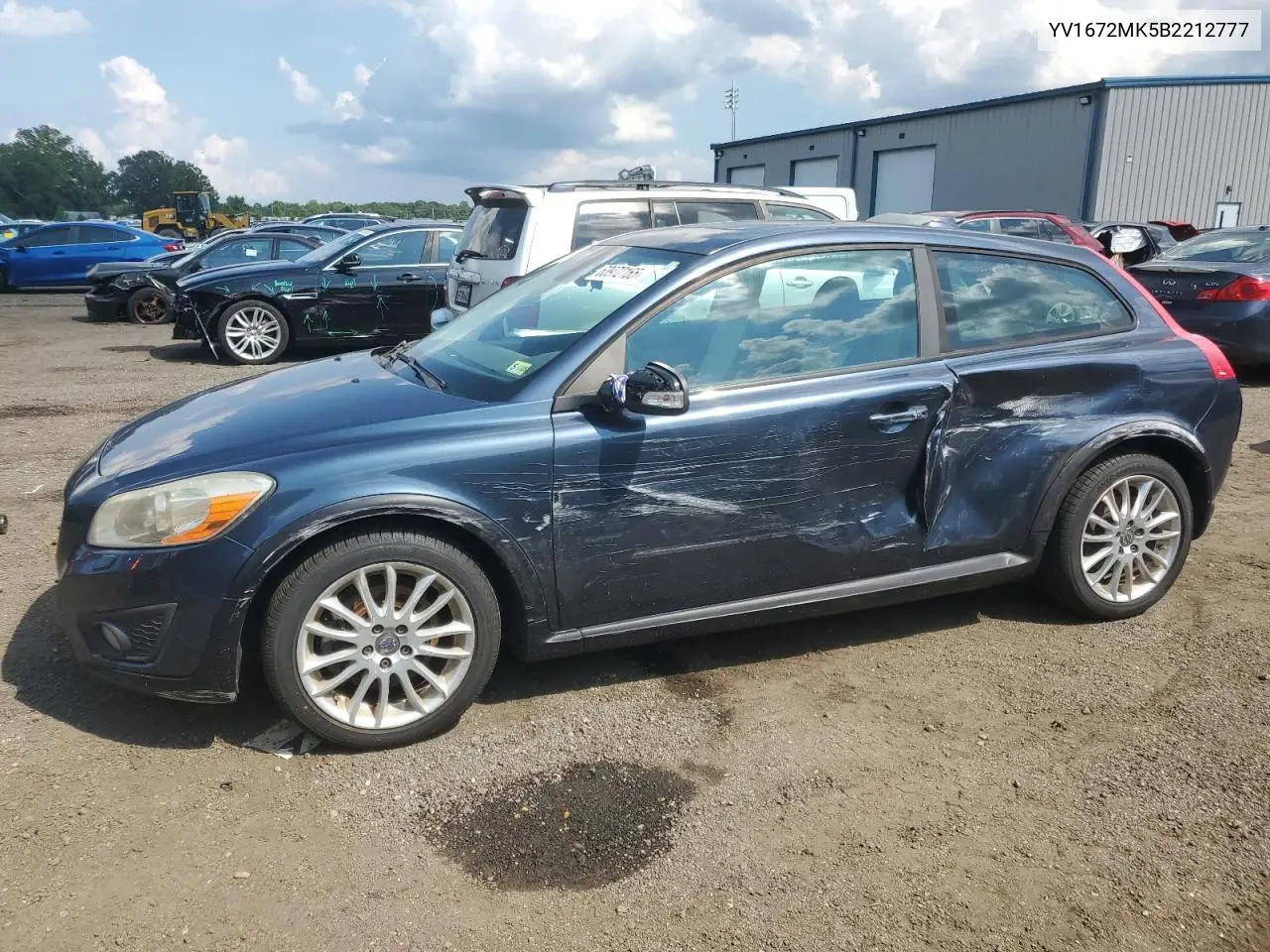 2011 Volvo C30 T5 VIN: YV1672MK5B2212777 Lot: 63972165