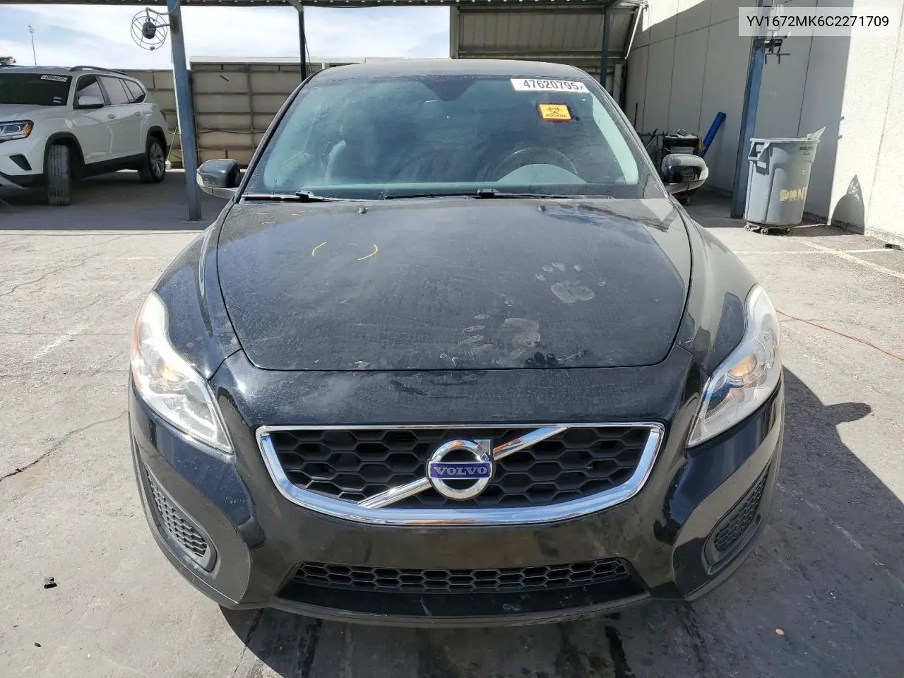 2012 Volvo C30 T5 VIN: YV1672MK6C2271709 Lot: 47620795