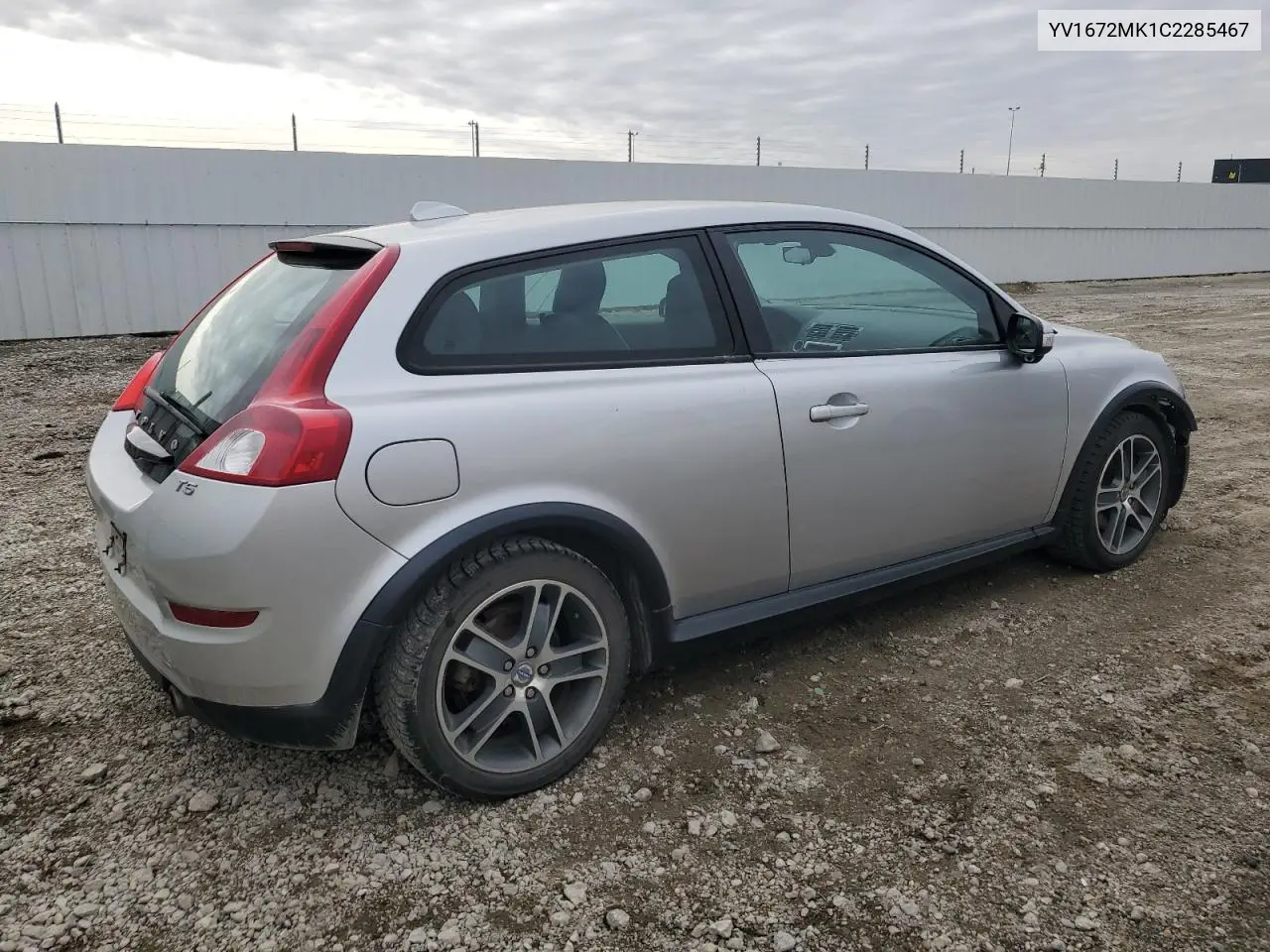 2012 Volvo C30 T5 VIN: YV1672MK1C2285467 Lot: 52970305