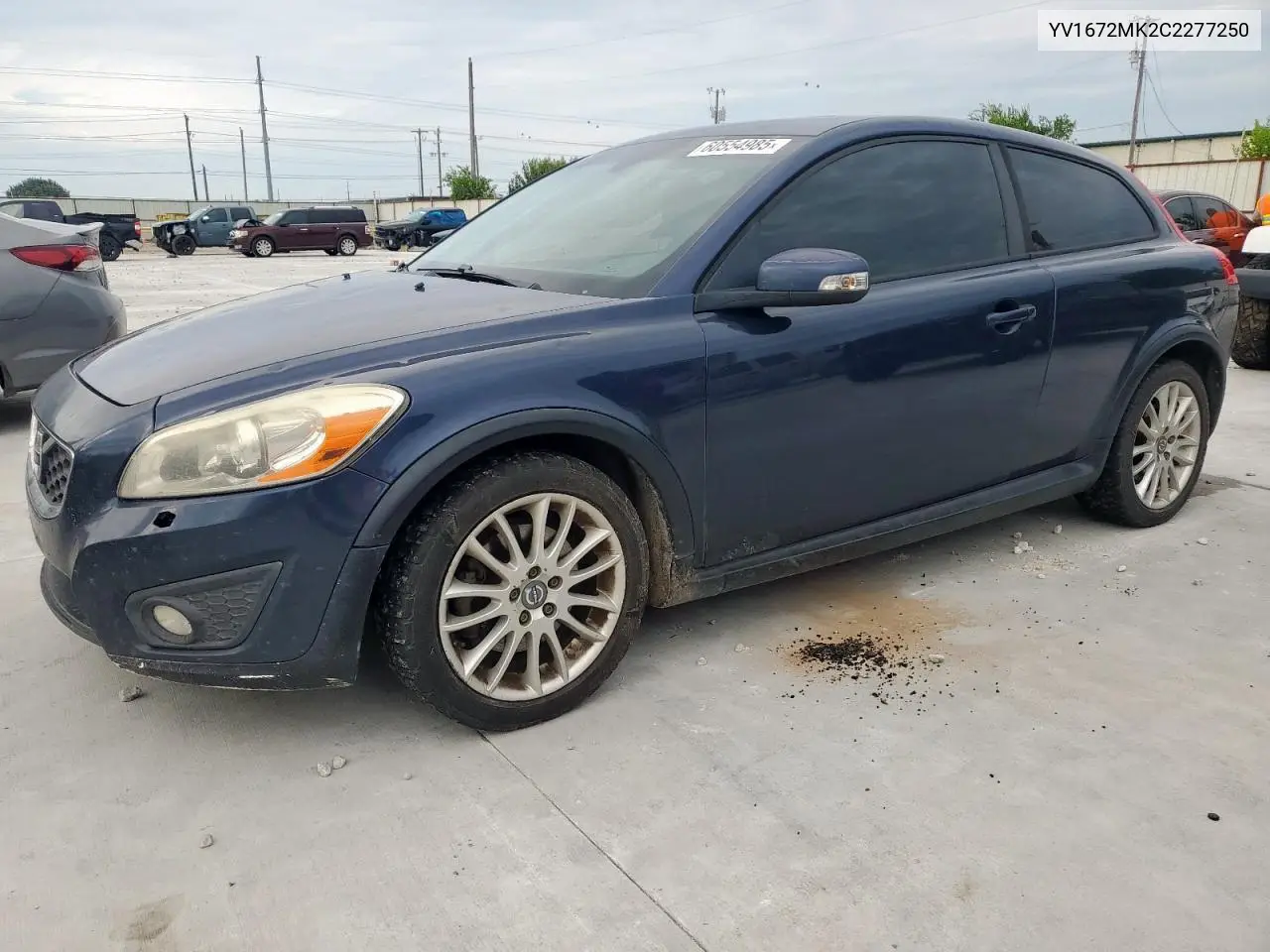 2012 Volvo C30 T5 VIN: YV1672MK2C2277250 Lot: 60554985