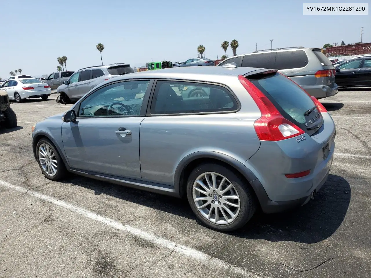 2012 Volvo C30 T5 VIN: YV1672MK1C2281290 Lot: 62390305