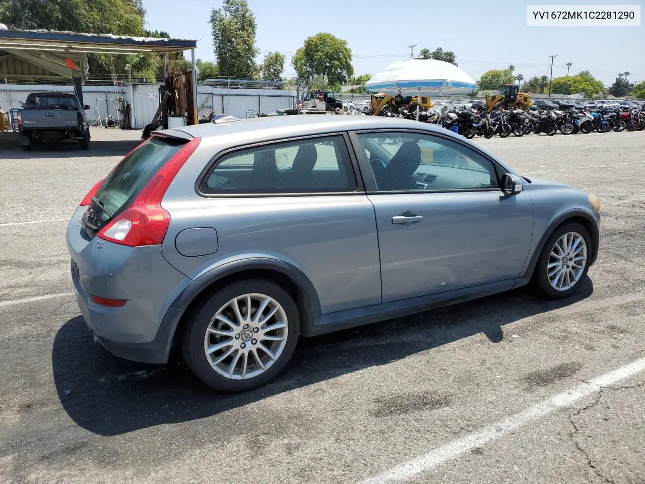 2012 Volvo C30 T5 VIN: YV1672MK1C2281290 Lot: 62390305