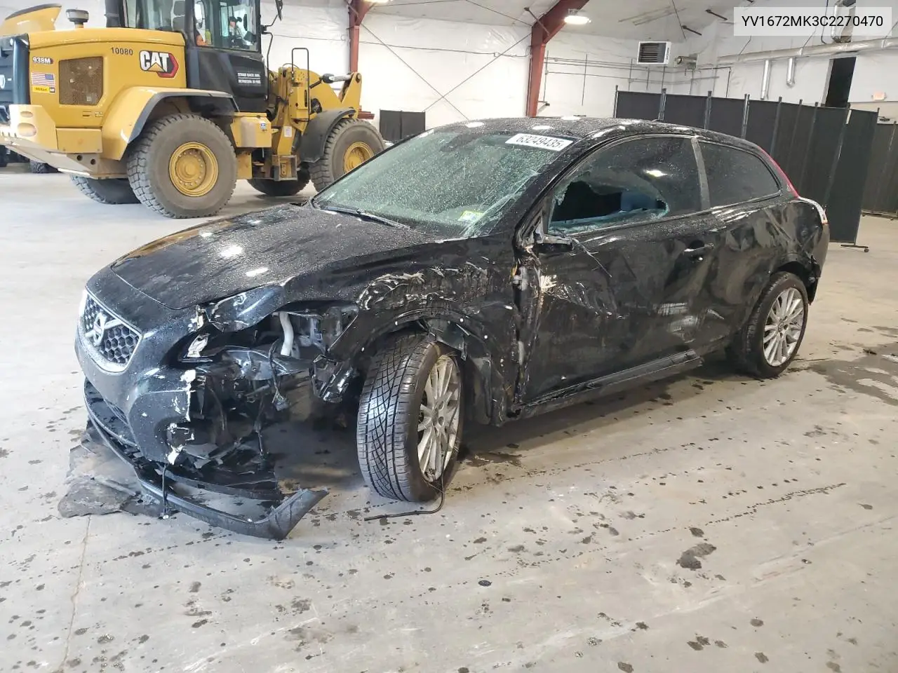 2012 Volvo C30 T5 VIN: YV1672MK3C2270470 Lot: 63249435