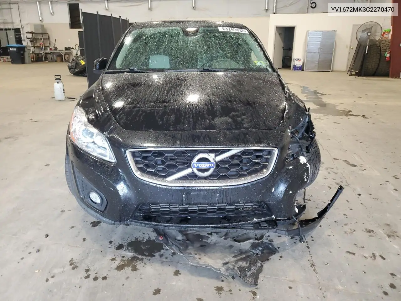 2012 Volvo C30 T5 VIN: YV1672MK3C2270470 Lot: 63249435