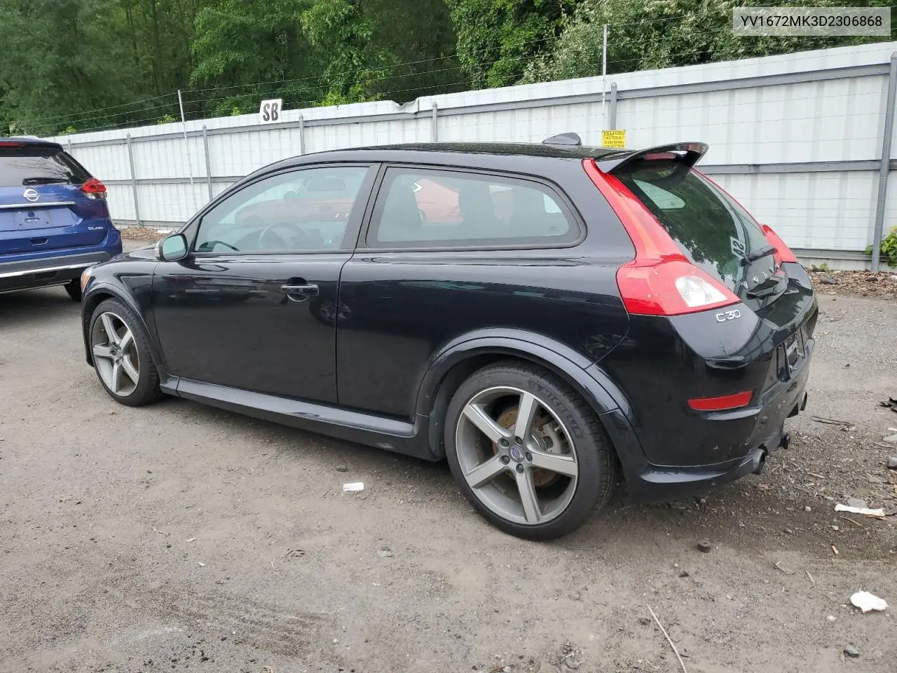 2013 Volvo C30 T5 VIN: YV1672MK3D2306868 Lot: 61760965