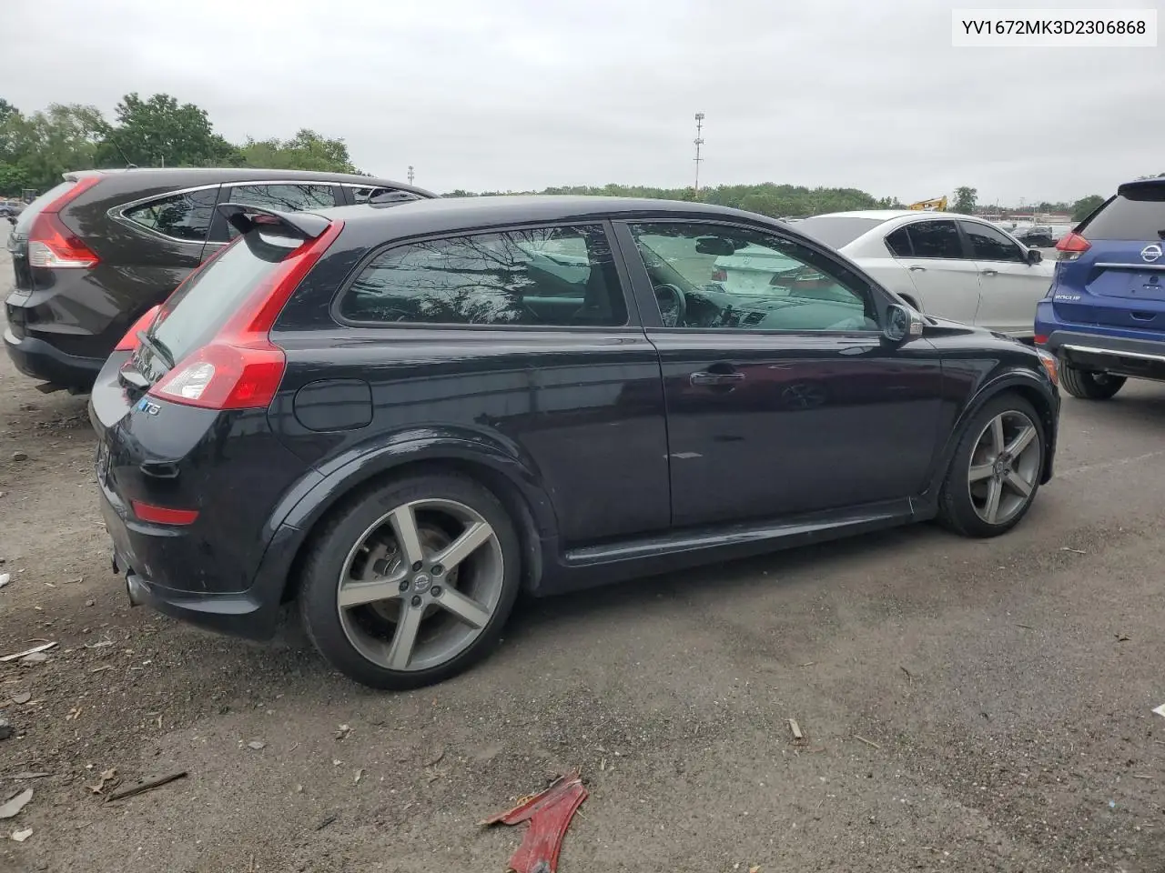 2013 Volvo C30 T5 VIN: YV1672MK3D2306868 Lot: 61760965