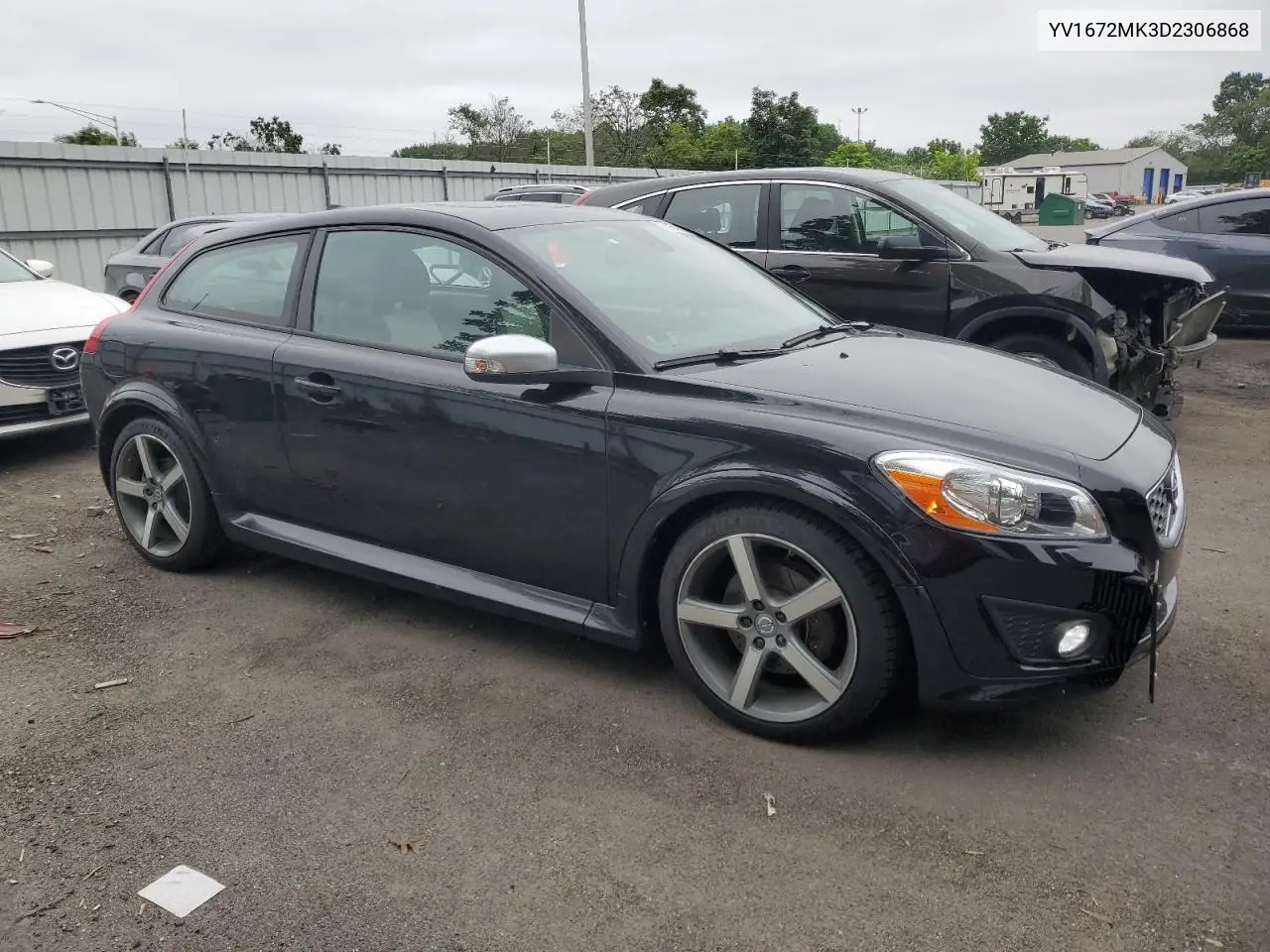2013 Volvo C30 T5 VIN: YV1672MK3D2306868 Lot: 61760965
