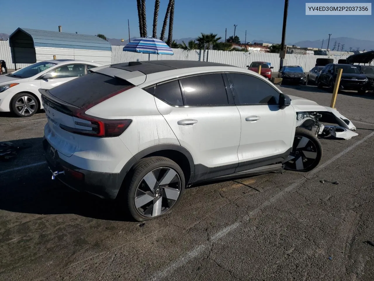 2023 Volvo C40 Recharge Ultimate VIN: YV4ED3GM2P2037356 Lot: 87845105