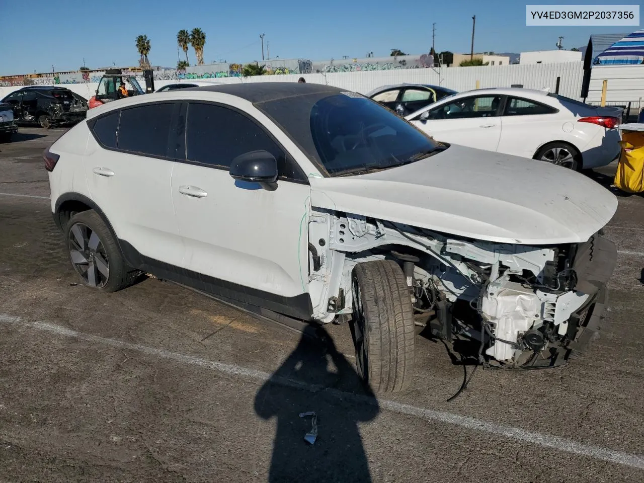 2023 Volvo C40 Recharge Ultimate VIN: YV4ED3GM2P2037356 Lot: 87845105