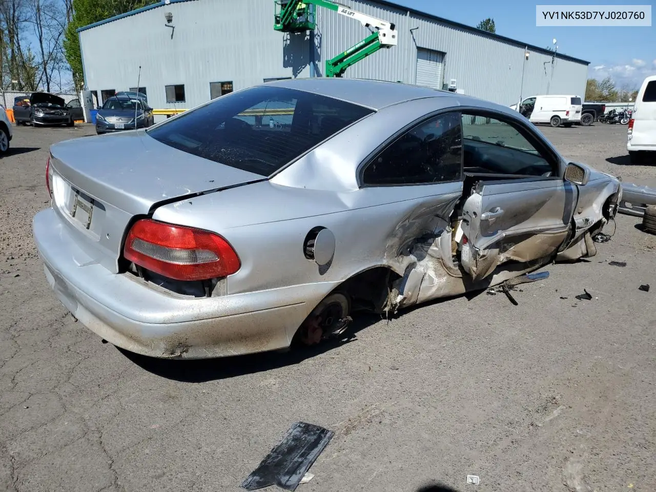 2000 Volvo C70 Turbo VIN: YV1NK53D7YJ020760 Lot: 54274155