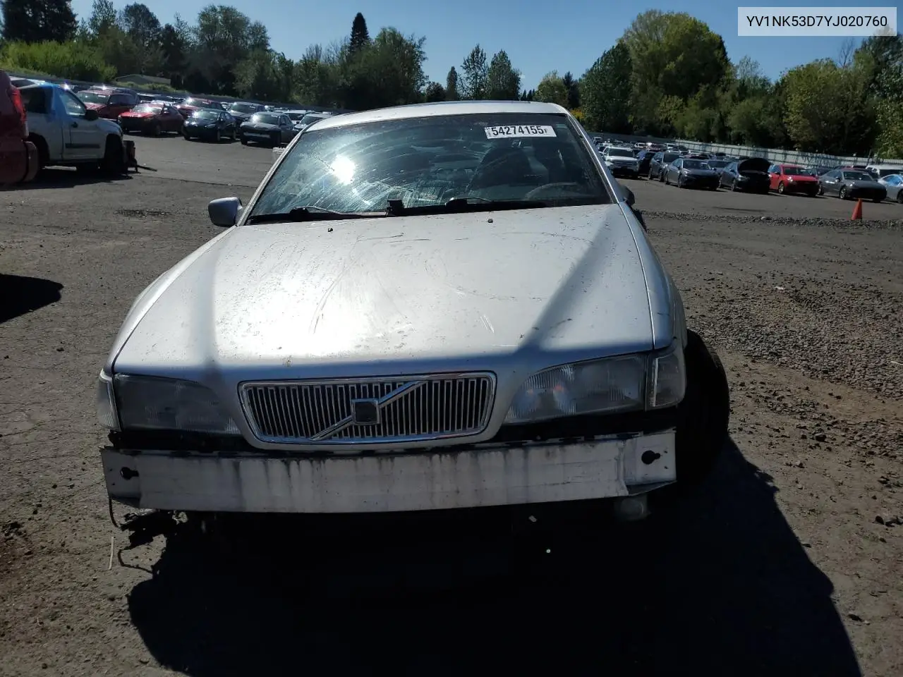2000 Volvo C70 Turbo VIN: YV1NK53D7YJ020760 Lot: 54274155