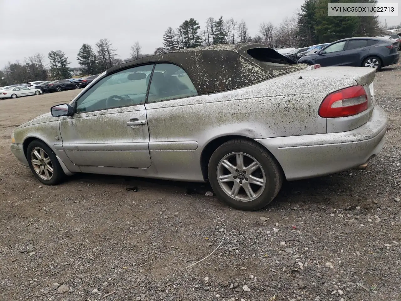 2001 Volvo C70 Turbo VIN: YV1NC56DX1J022713 Lot: 49164995