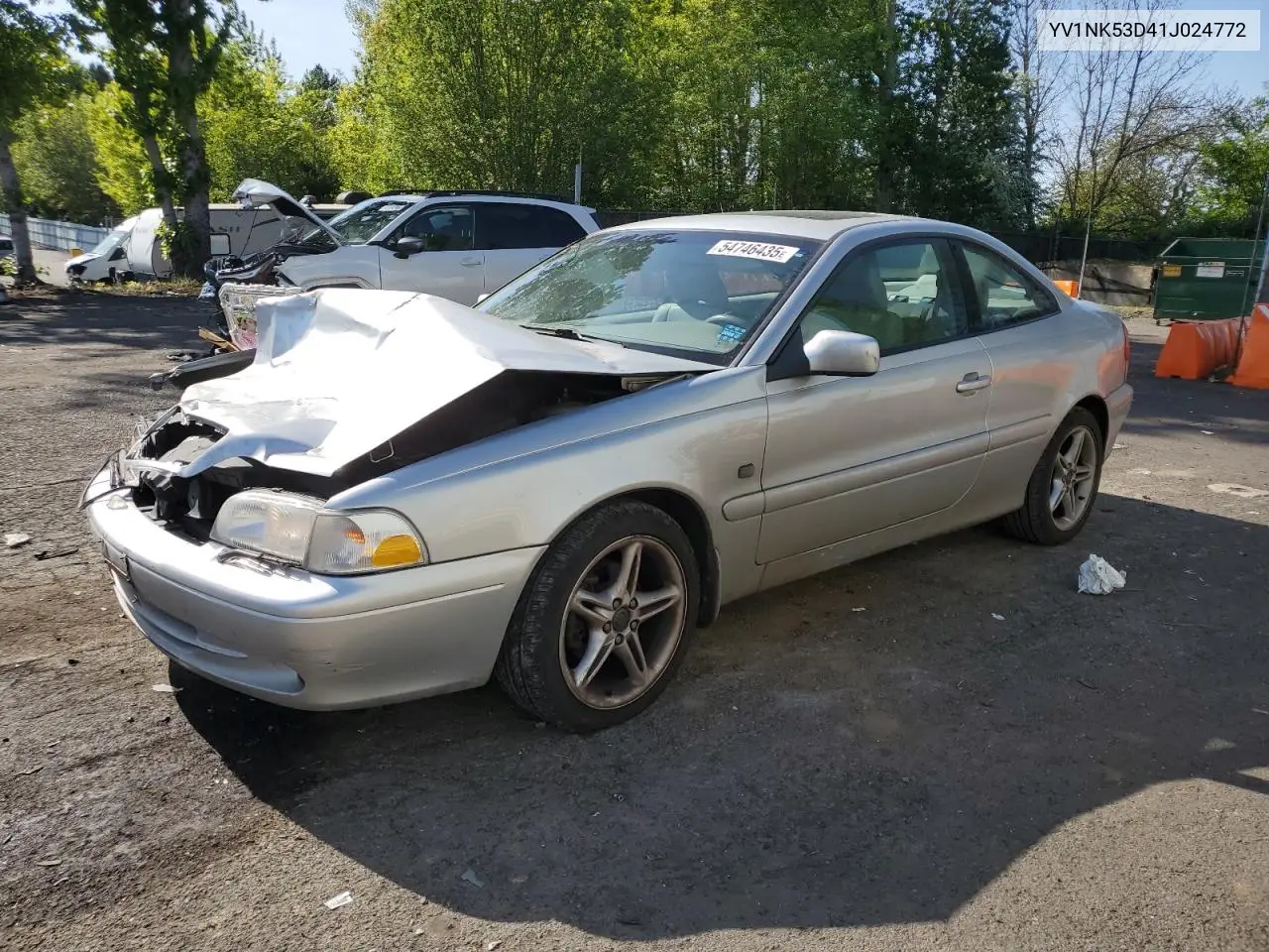 2001 Volvo C70 Turbo VIN: YV1NK53D41J024772 Lot: 54746435