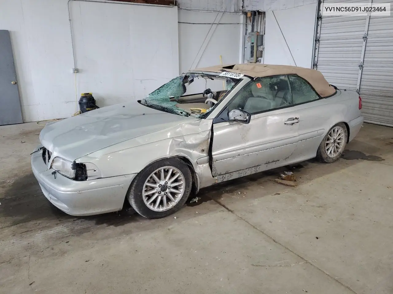 2001 Volvo C70 Turbo VIN: YV1NC56D91J023464 Lot: 58118705