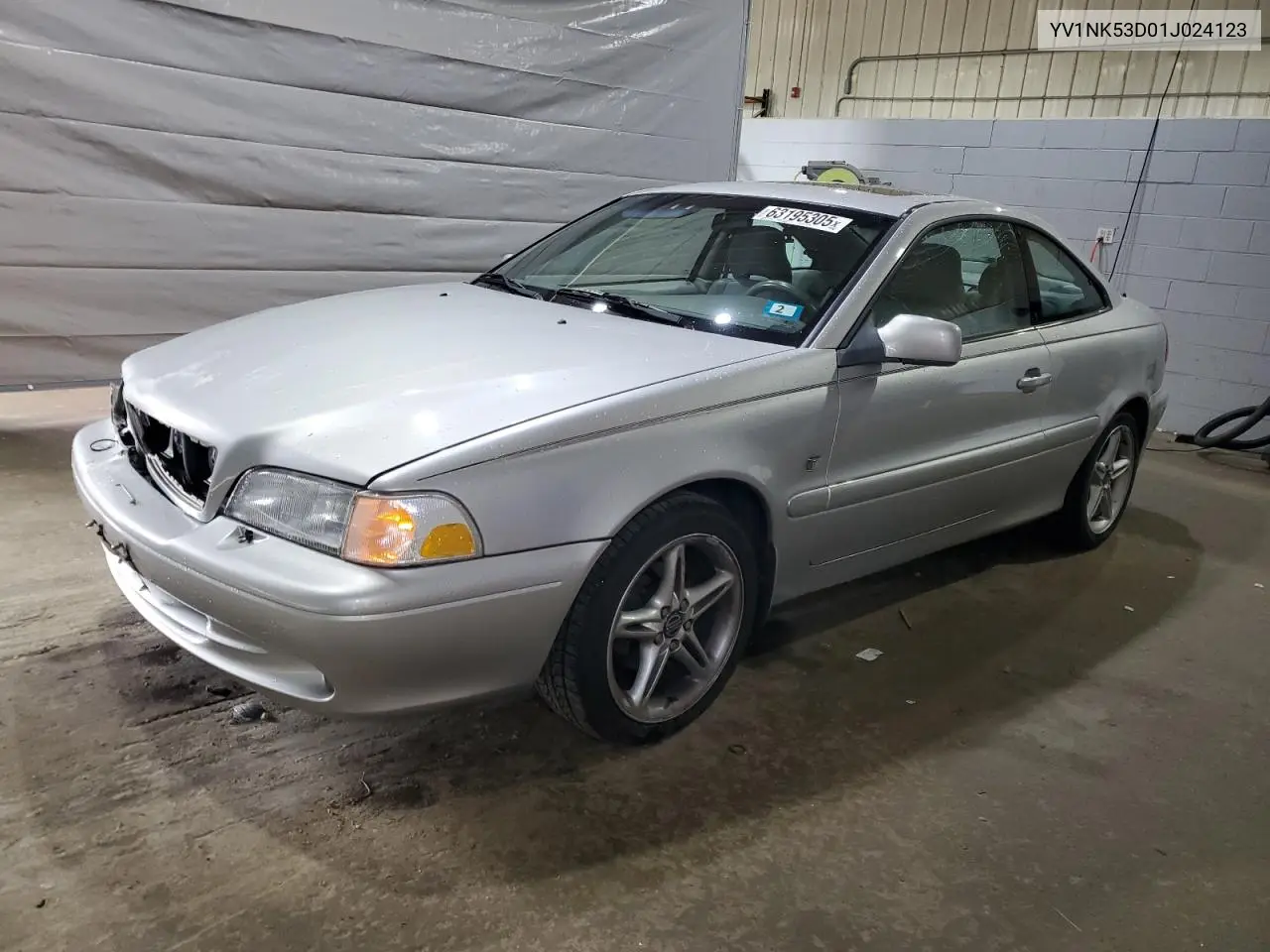 2001 Volvo C70 Turbo VIN: YV1NK53D01J024123 Lot: 63195305