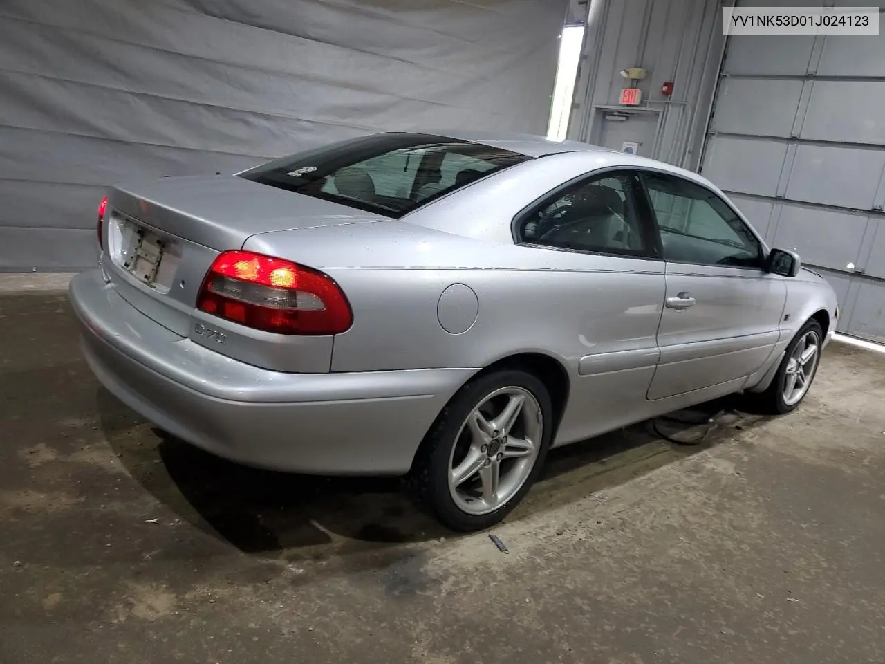 2001 Volvo C70 Turbo VIN: YV1NK53D01J024123 Lot: 63195305