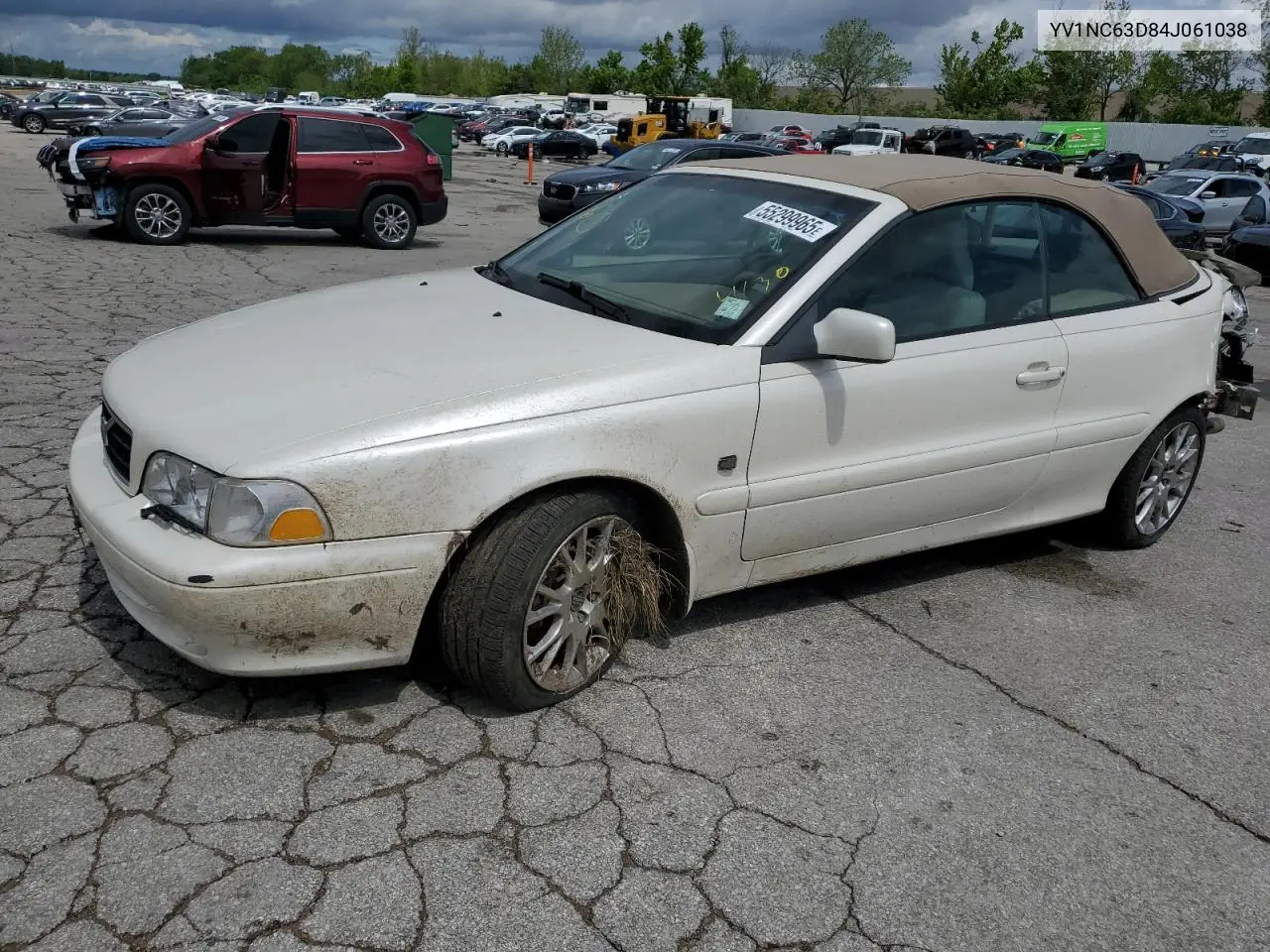 2004 Volvo C70 Lpt VIN: YV1NC63D84J061038 Lot: 55299965