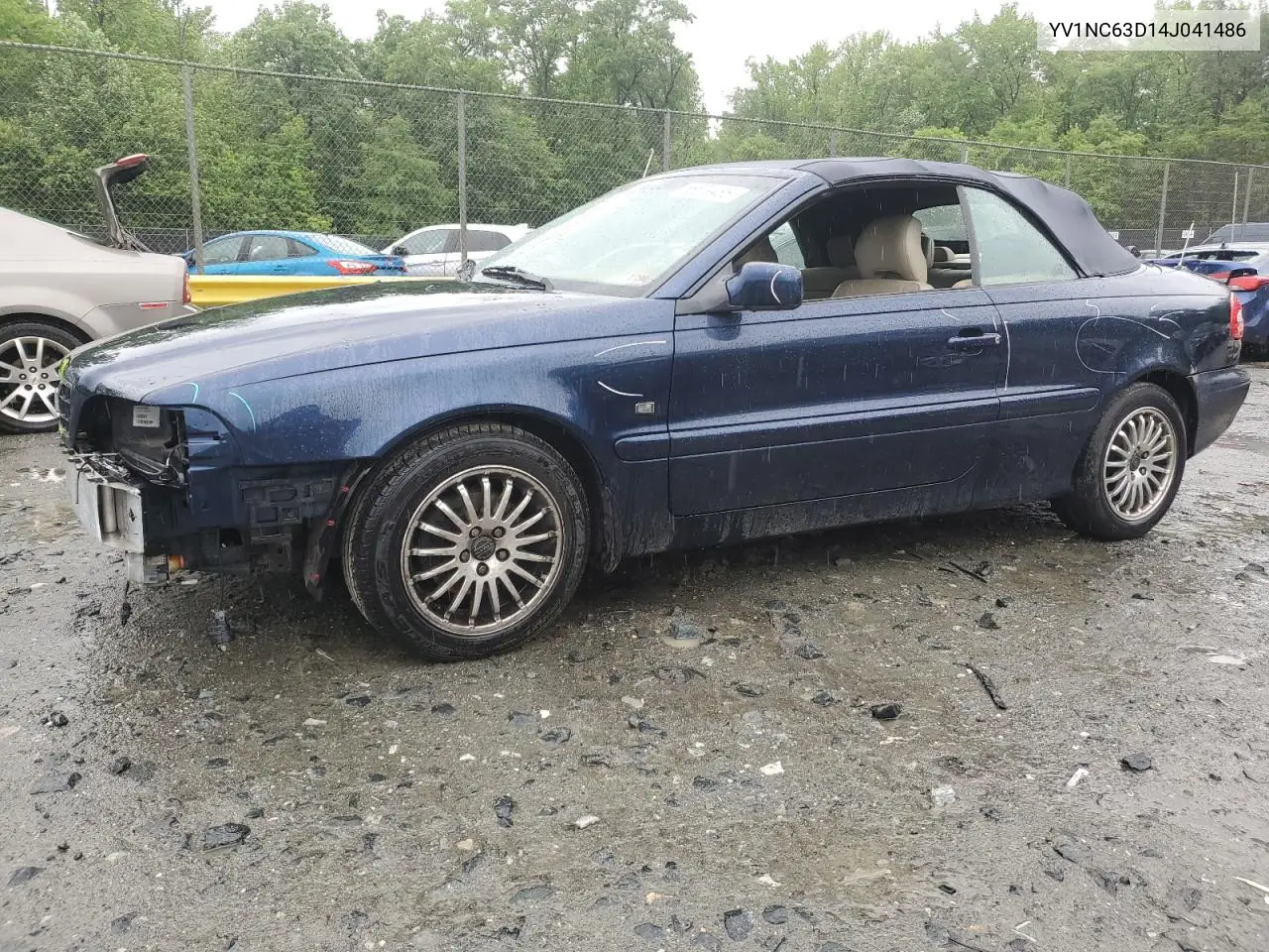 2004 Volvo C70 Lpt VIN: YV1NC63D14J041486 Lot: 56679485