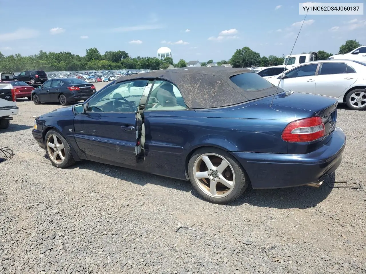 2004 Volvo C70 Hpt VIN: YV1NC62D34J060137 Lot: 62987775