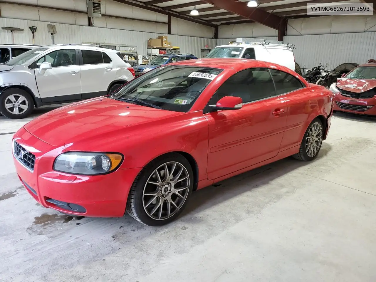 2007 Volvo C70 T5 VIN: YV1MC68267J013593 Lot: 56953255