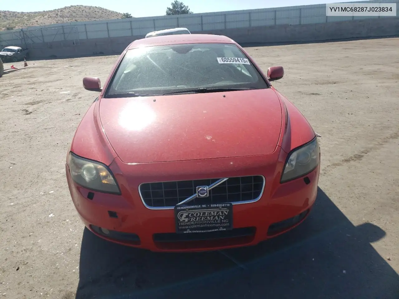2007 Volvo C70 T5 VIN: YV1MC68287J023834 Lot: 60559415