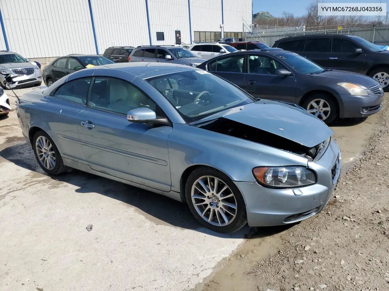 2008 Volvo C70 T5 VIN: YV1MC67268J043356 Lot: 46991515