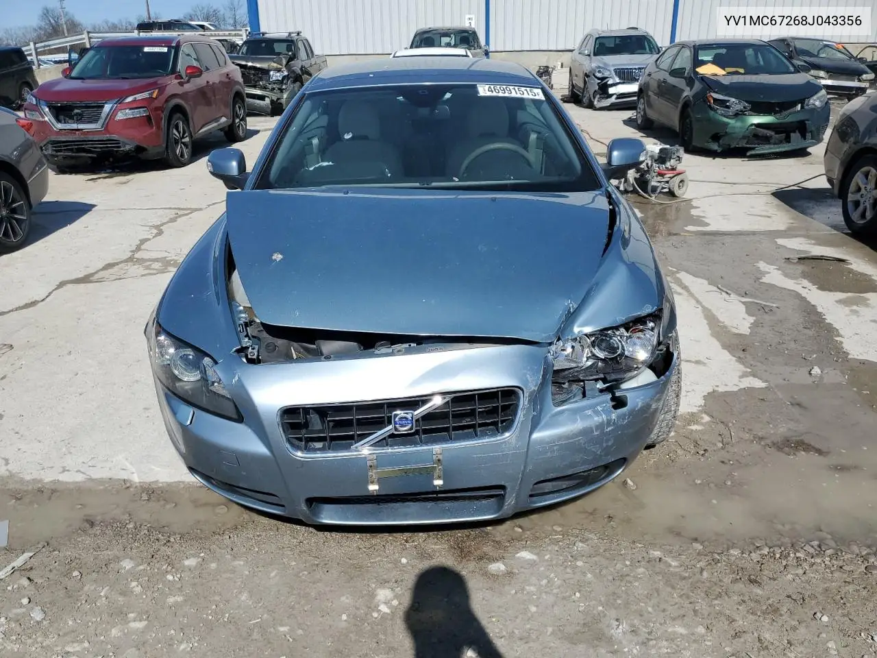 2008 Volvo C70 T5 VIN: YV1MC67268J043356 Lot: 46991515