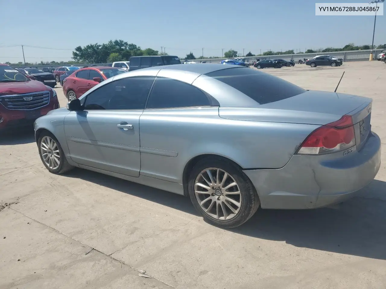 2008 Volvo C70 T5 VIN: YV1MC67288J045867 Lot: 52169065