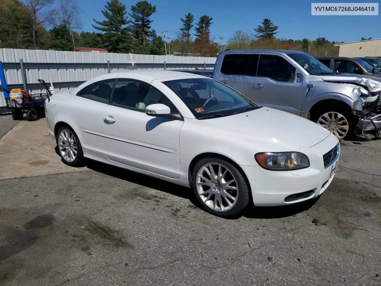 2008 Volvo C70 T5 VIN: YV1MC67268J046418 Lot: 54659765