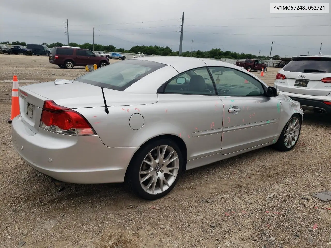 2008 Volvo C70 T5 VIN: YV1MC67248J052721 Lot: 55561035