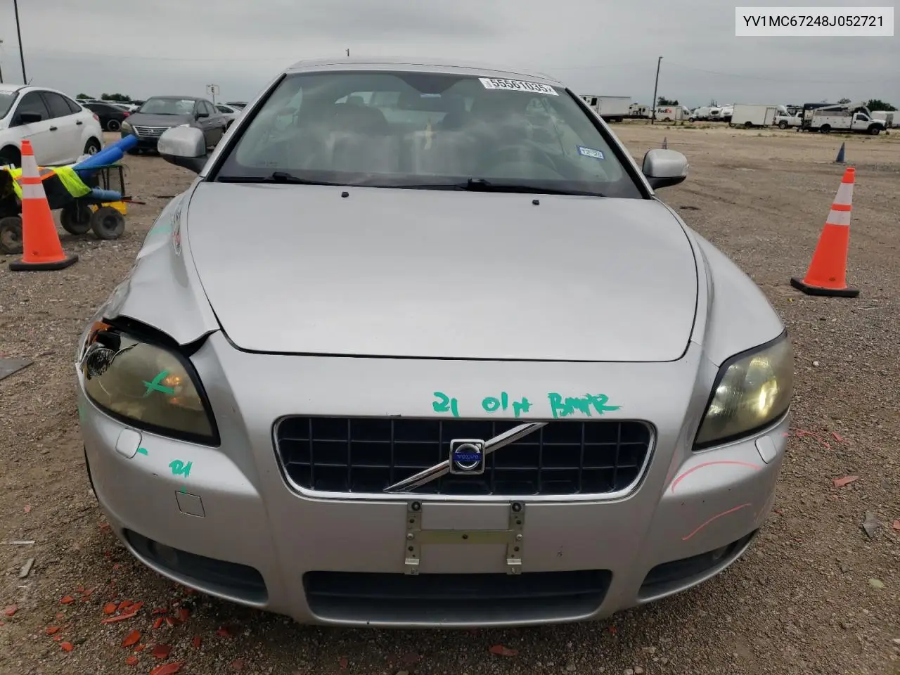 2008 Volvo C70 T5 VIN: YV1MC67248J052721 Lot: 55561035