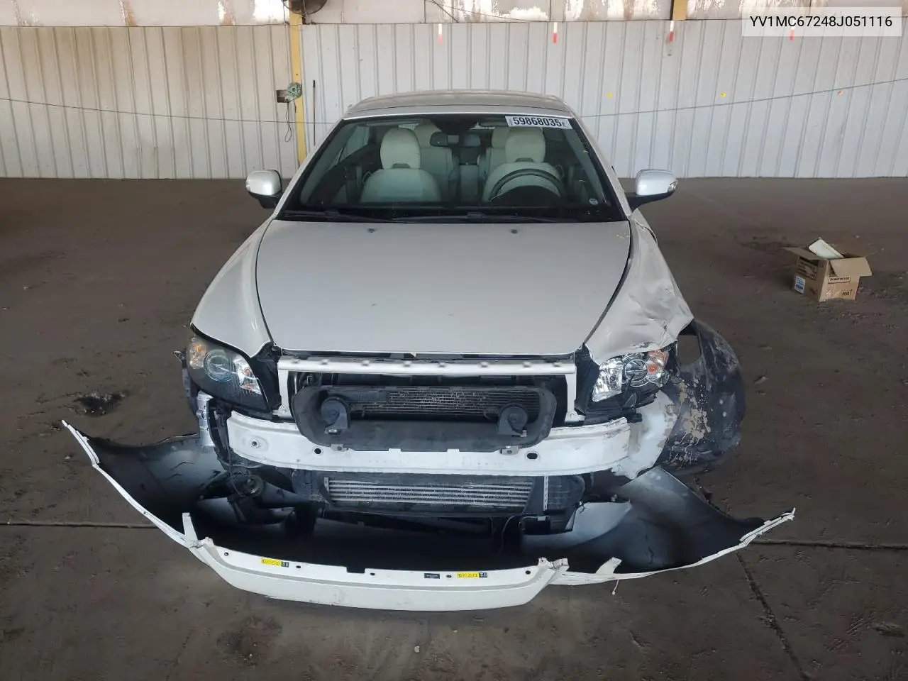 2008 Volvo C70 T5 VIN: YV1MC67248J051116 Lot: 59868035