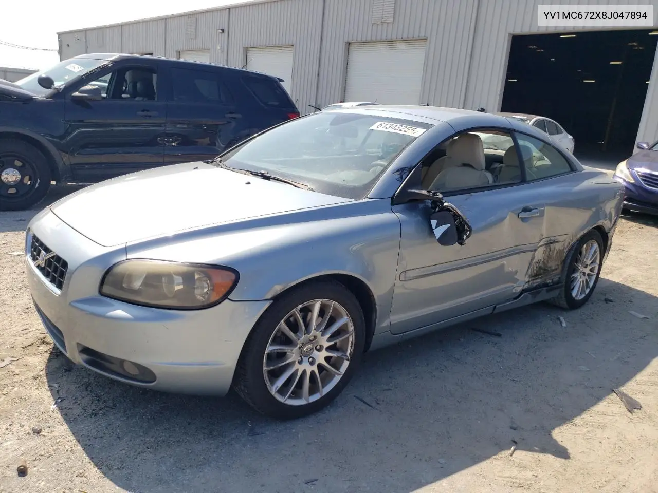 2008 Volvo C70 T5 VIN: YV1MC672X8J047894 Lot: 61343255