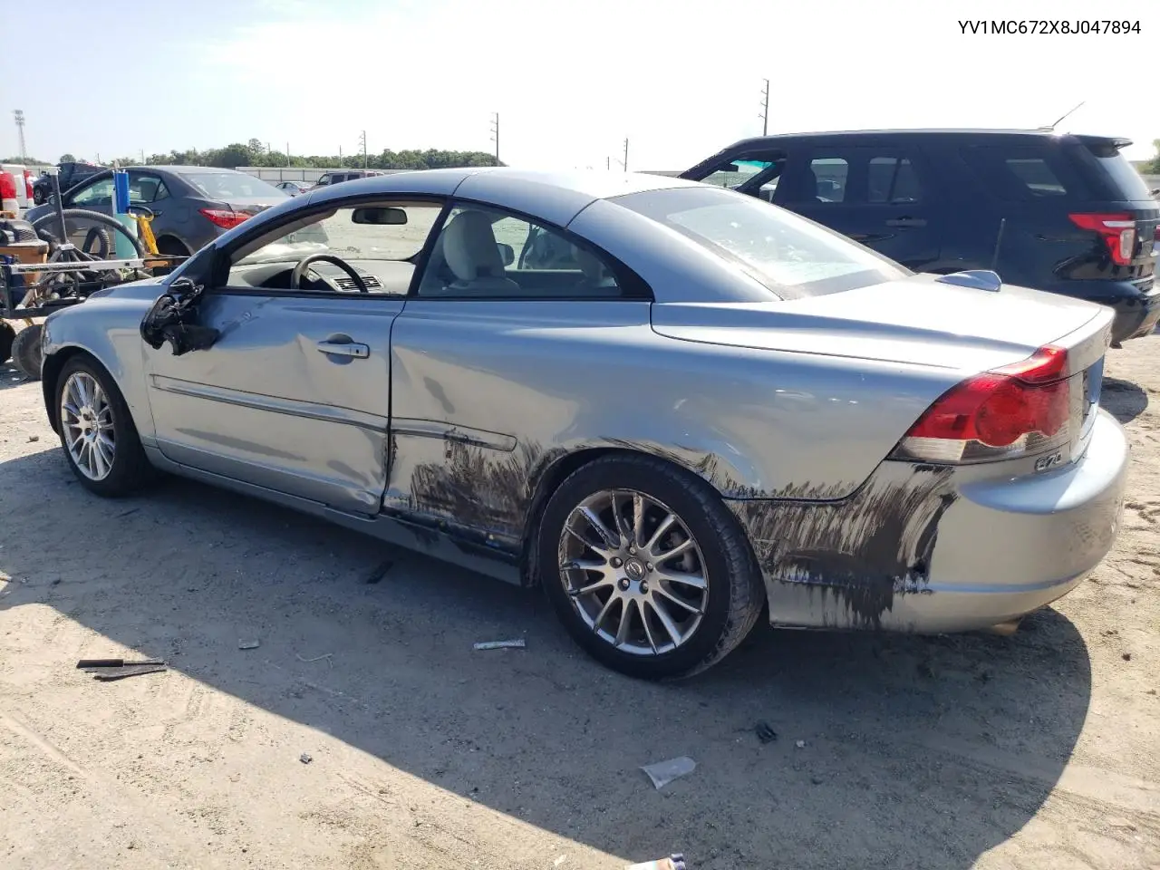 2008 Volvo C70 T5 VIN: YV1MC672X8J047894 Lot: 61343255