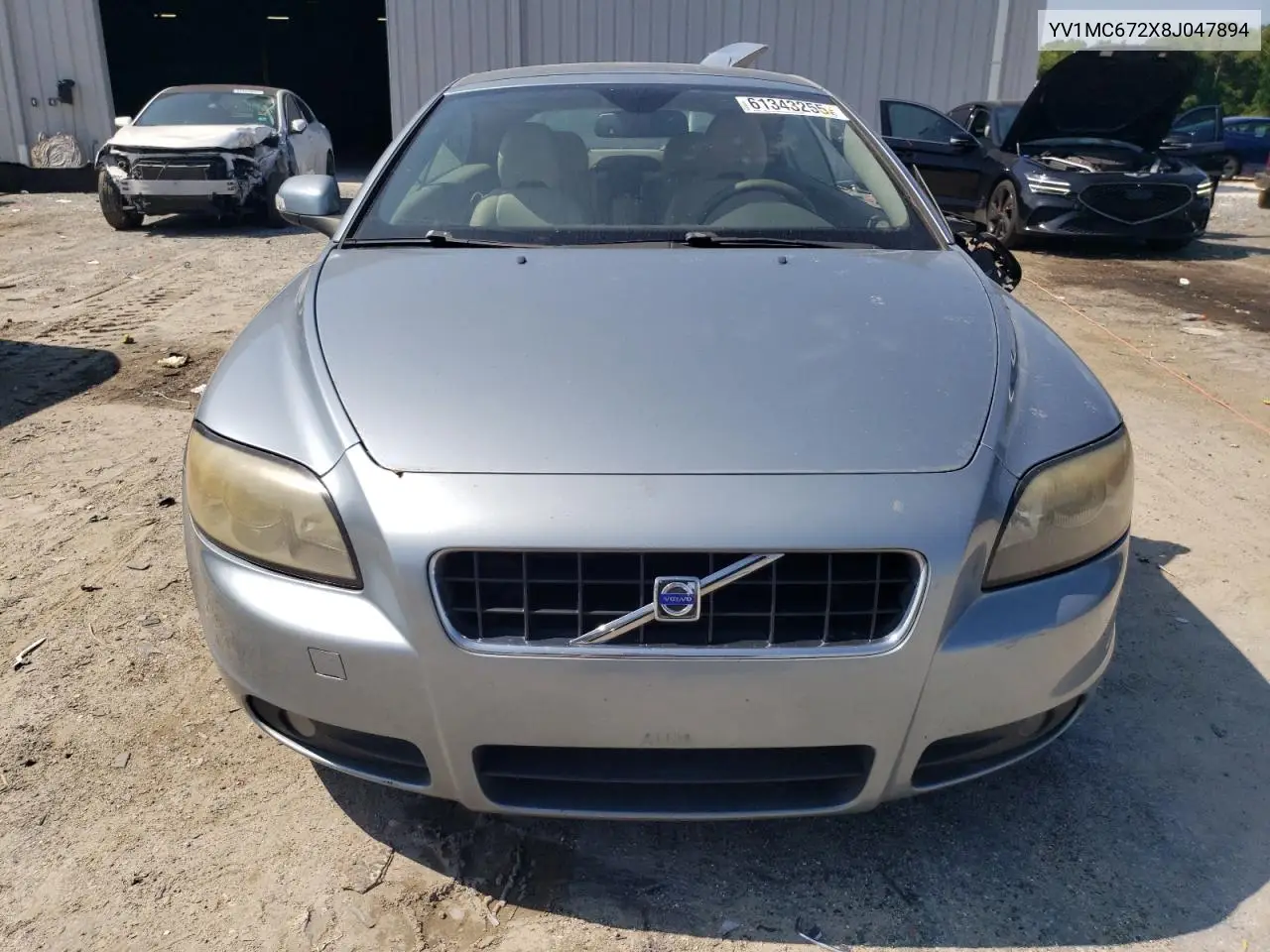 2008 Volvo C70 T5 VIN: YV1MC672X8J047894 Lot: 61343255