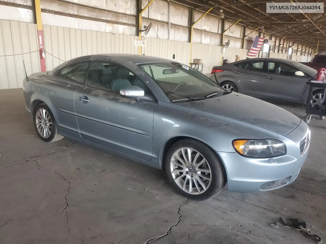2008 Volvo C70 T5 VIN: YV1MC67288J044394 Lot: 61938385