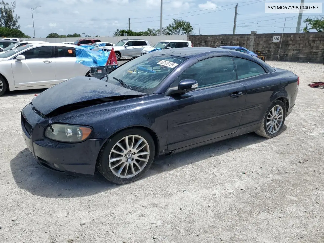 2008 Volvo C70 T5 VIN: YV1MC67298J040757 Lot: 62120155