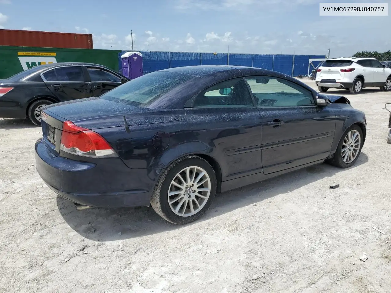 2008 Volvo C70 T5 VIN: YV1MC67298J040757 Lot: 62120155