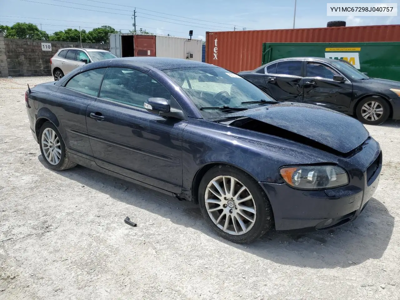 2008 Volvo C70 T5 VIN: YV1MC67298J040757 Lot: 62120155