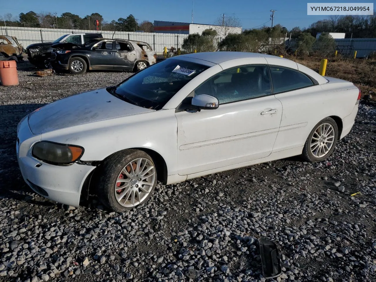 2008 Volvo C70 T5 VIN: YV1MC67218J049954 Lot: 88132055