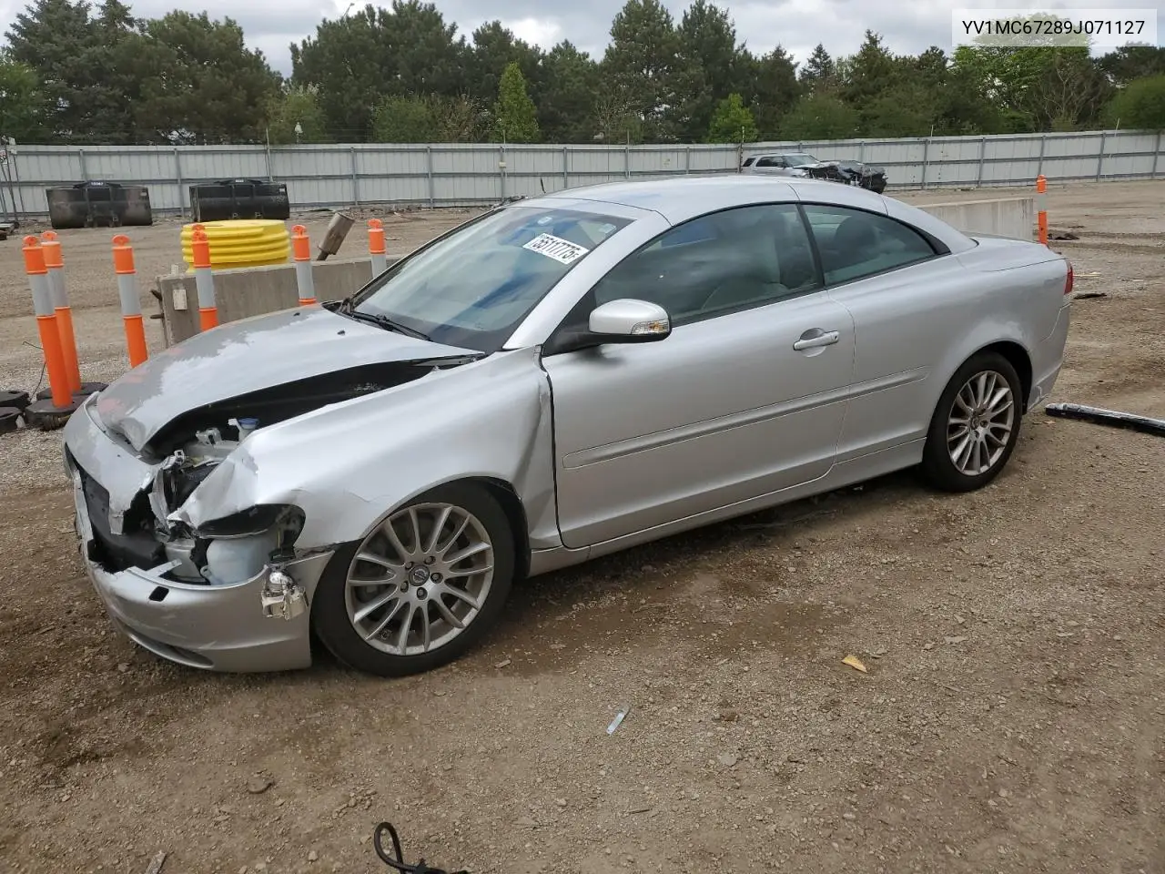 2009 Volvo C70 T5 VIN: YV1MC67289J071127 Lot: 55117775