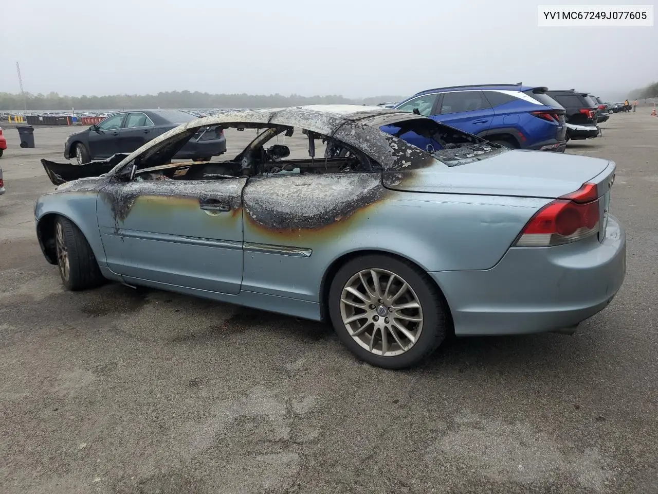 2009 Volvo C70 T5 VIN: YV1MC67249J077605 Lot: 55540505