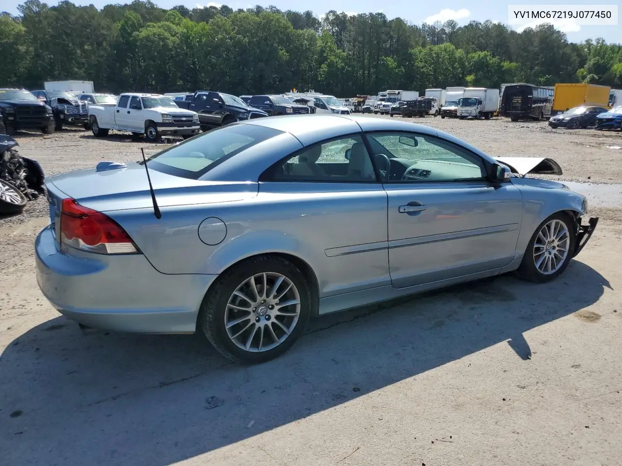 2009 Volvo C70 T5 VIN: YV1MC67219J077450 Lot: 55667685
