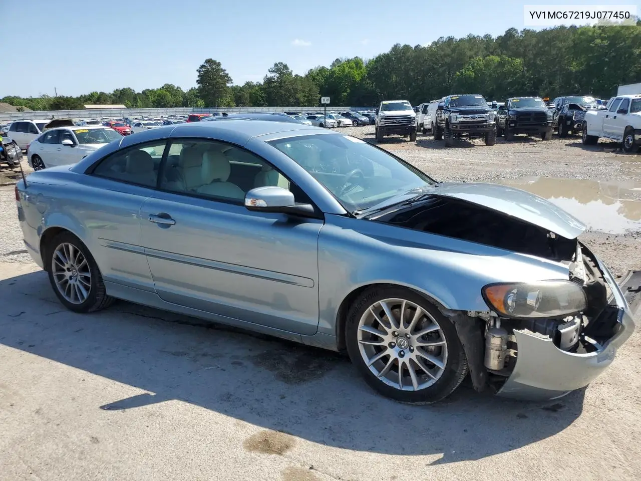 2009 Volvo C70 T5 VIN: YV1MC67219J077450 Lot: 55667685