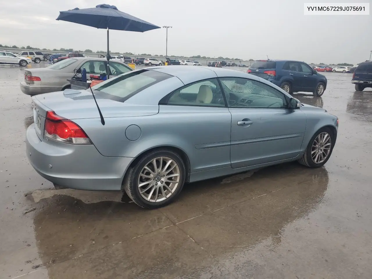 2009 Volvo C70 T5 VIN: YV1MC67229J075691 Lot: 55885605