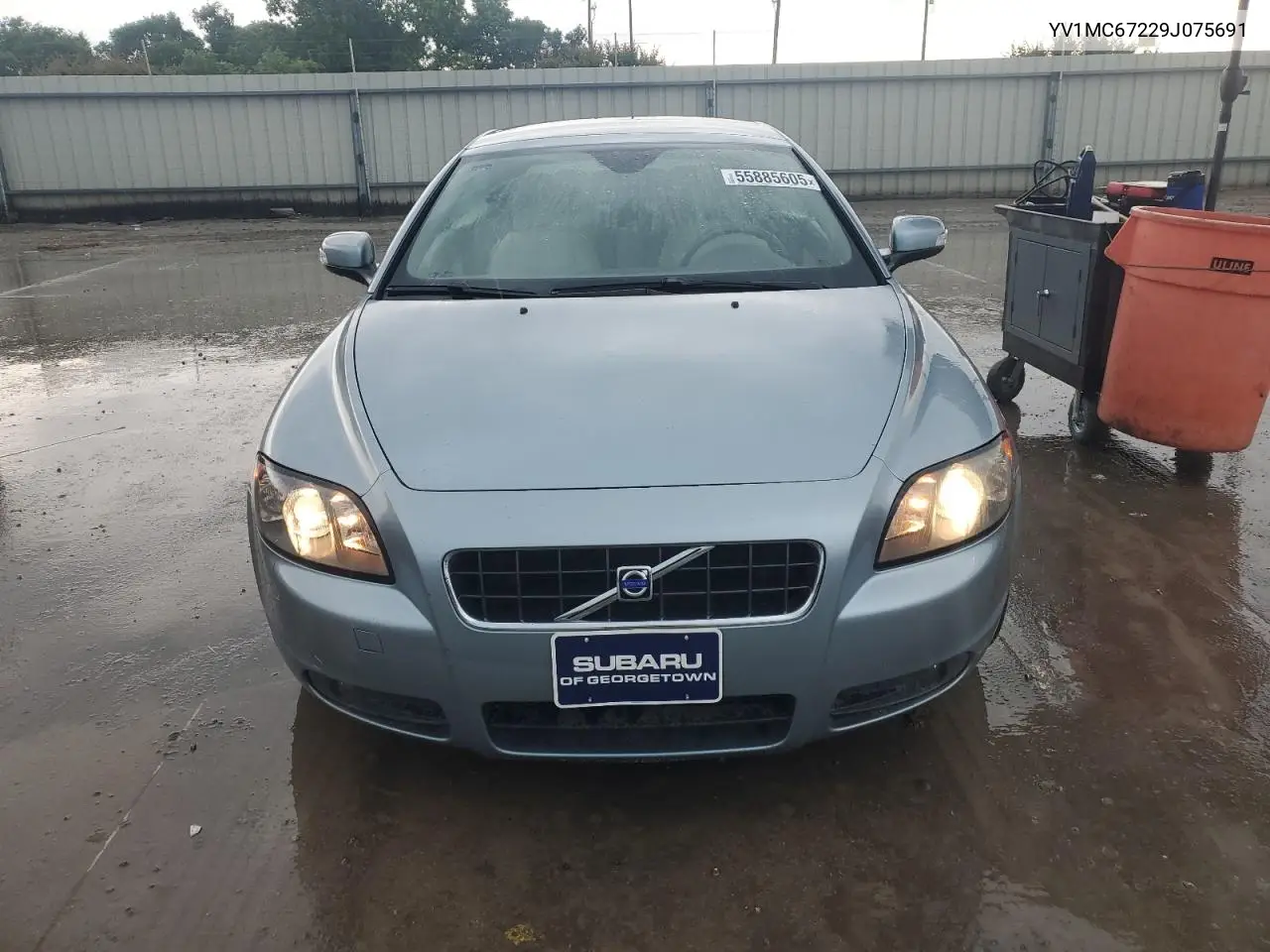 2009 Volvo C70 T5 VIN: YV1MC67229J075691 Lot: 55885605
