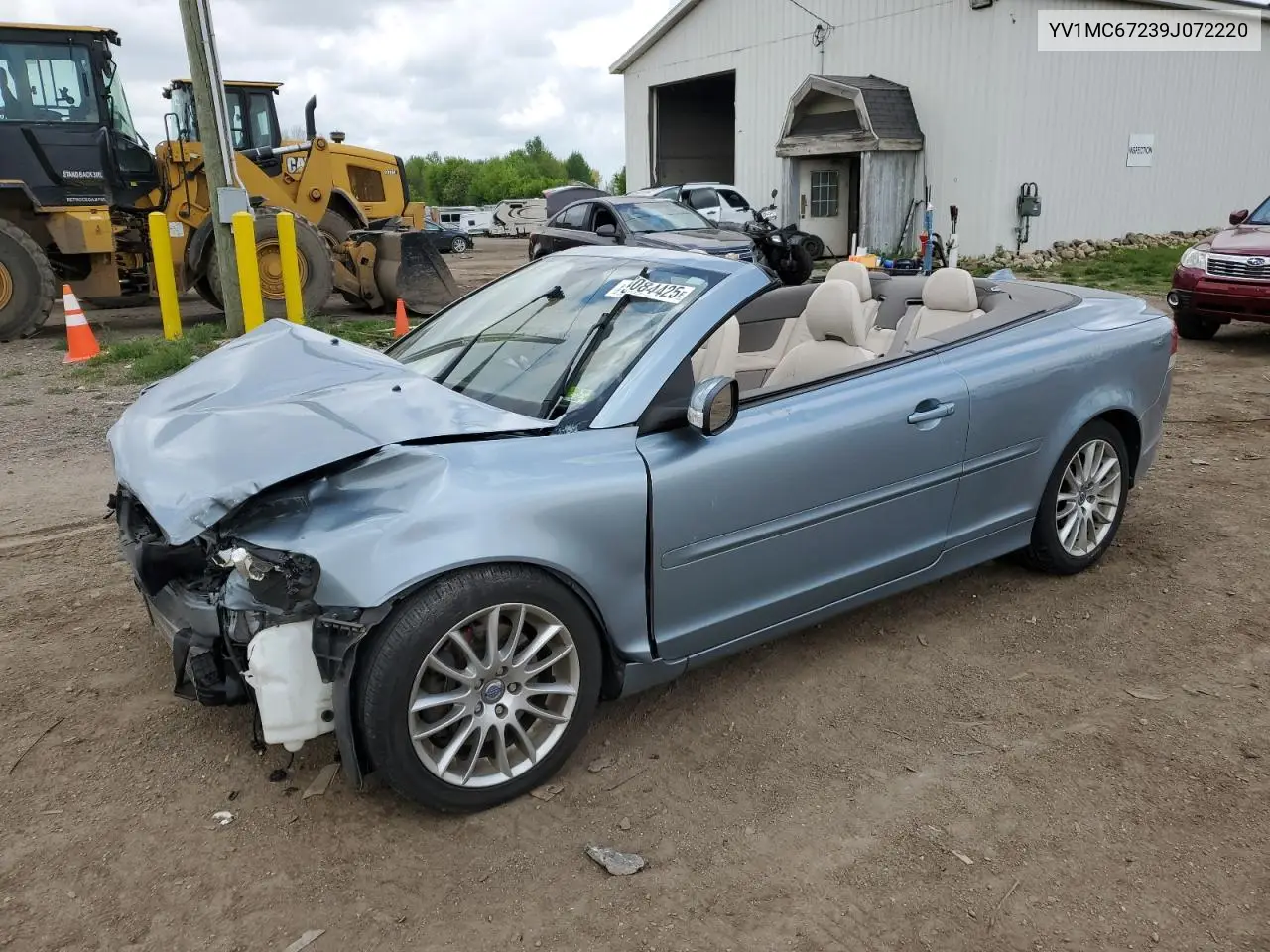 2009 Volvo C70 T5 VIN: YV1MC67239J072220 Lot: 57084425
