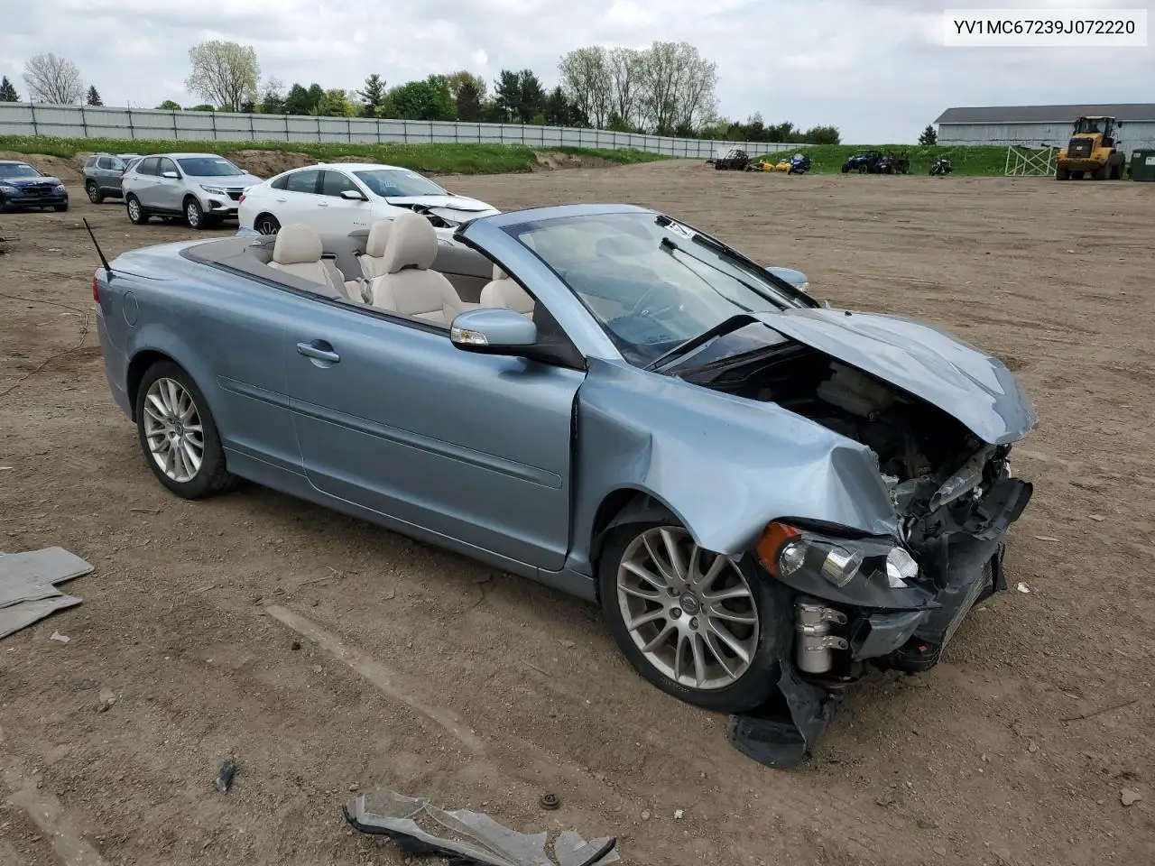 2009 Volvo C70 T5 VIN: YV1MC67239J072220 Lot: 57084425